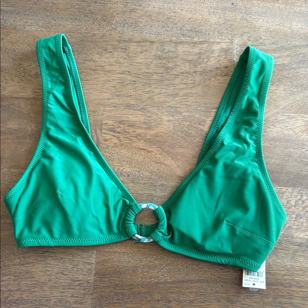NWT - Aerie Bikini Top with Ring Detail